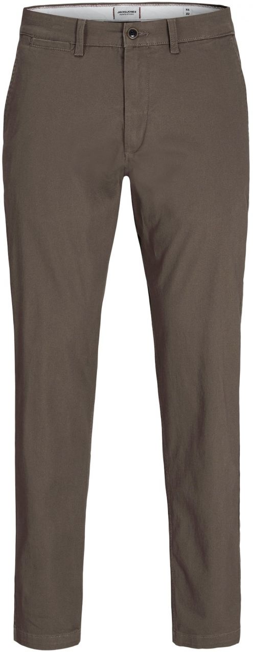 JACK & JONES Chino nohavice 'JPSTKane JJDave'  tmavohnedá