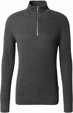 Jack & Jones Premium Sveter 'JPRBLALIAM'  tmavosivá