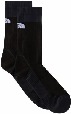 THE NORTH FACE Ponožky 'TRAIL RUN SOCK CREW'  čierna / biela