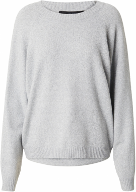 VERO MODA Sveter 'VMDoffy'  sivá melírovaná
