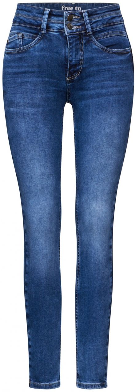 STREET ONE Džínsy  modrá denim