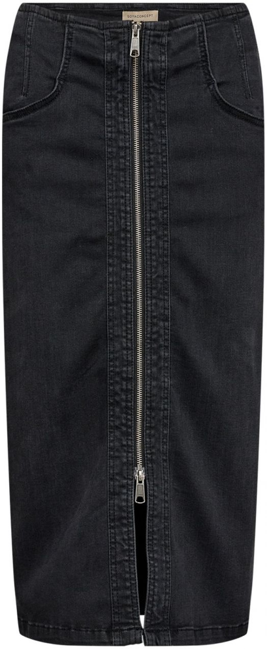 Soyaconcept Sukňa 'KIMBERLY 36'  sivý denim