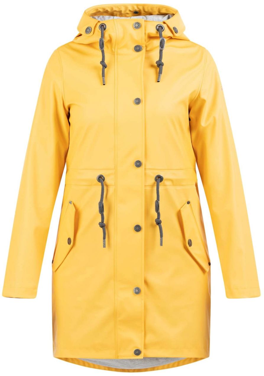 Usha Funkčný kabát  žltá / kamenná