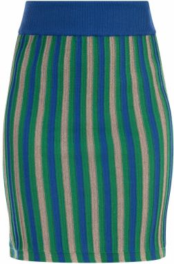 faina Sukňa  piesková / modrá / zelená