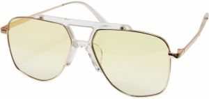 Urban Classics Slnečné okuliare 'Saint Tropez'  zlatá / priehľadná