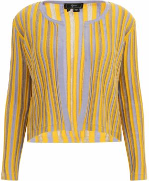 faina Kardigán  žltá / zlatá / levanduľová