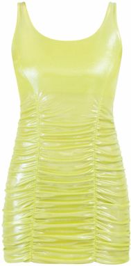faina Šaty  limetová