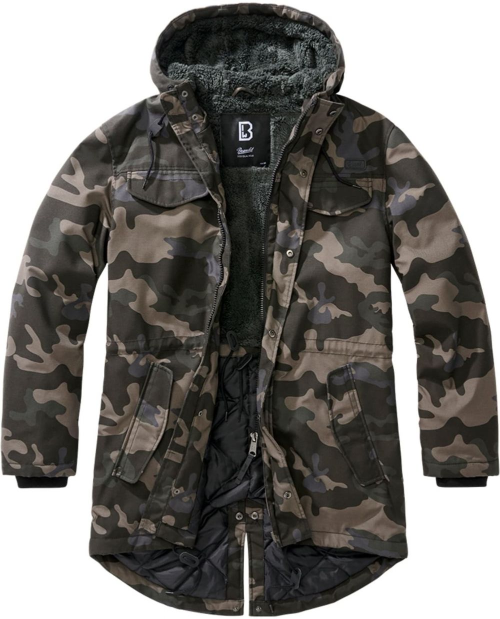 Brandit Prechodná parka 'Marsh Lake'  kaki / jedľová