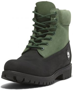 TIMBERLAND Šnurovacie čižmy 'AF 6IN Premium'  zelená / čierna