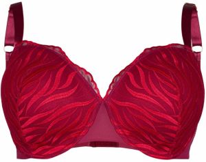 Devoted by Zizzi Podprsenka 'Lilo'  ružová / malinová