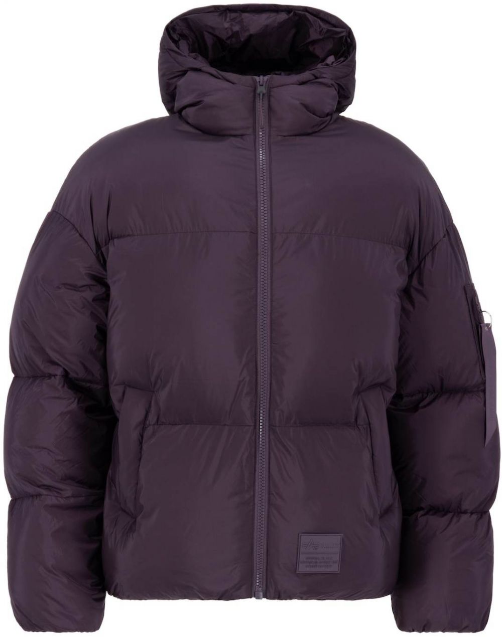 ALPHA INDUSTRIES Zimná bunda  baklažánová