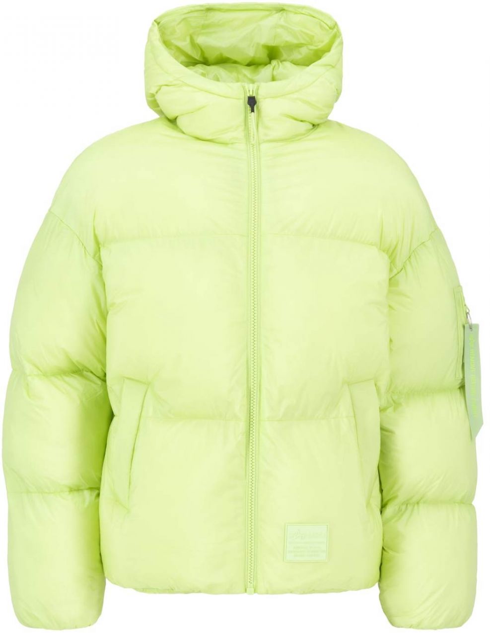 ALPHA INDUSTRIES Zimná bunda  limetová