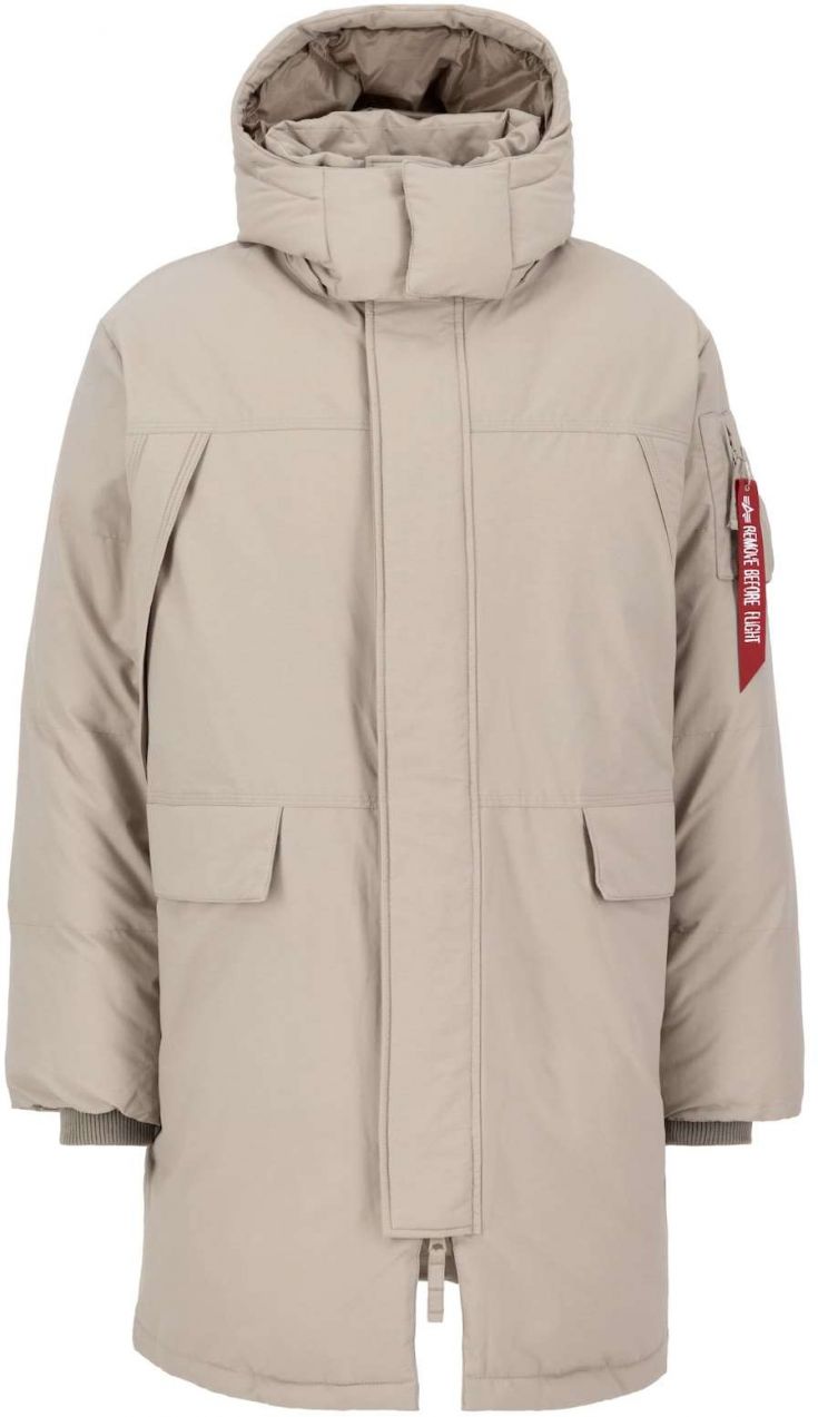 ALPHA INDUSTRIES Zimná bunda  piesková