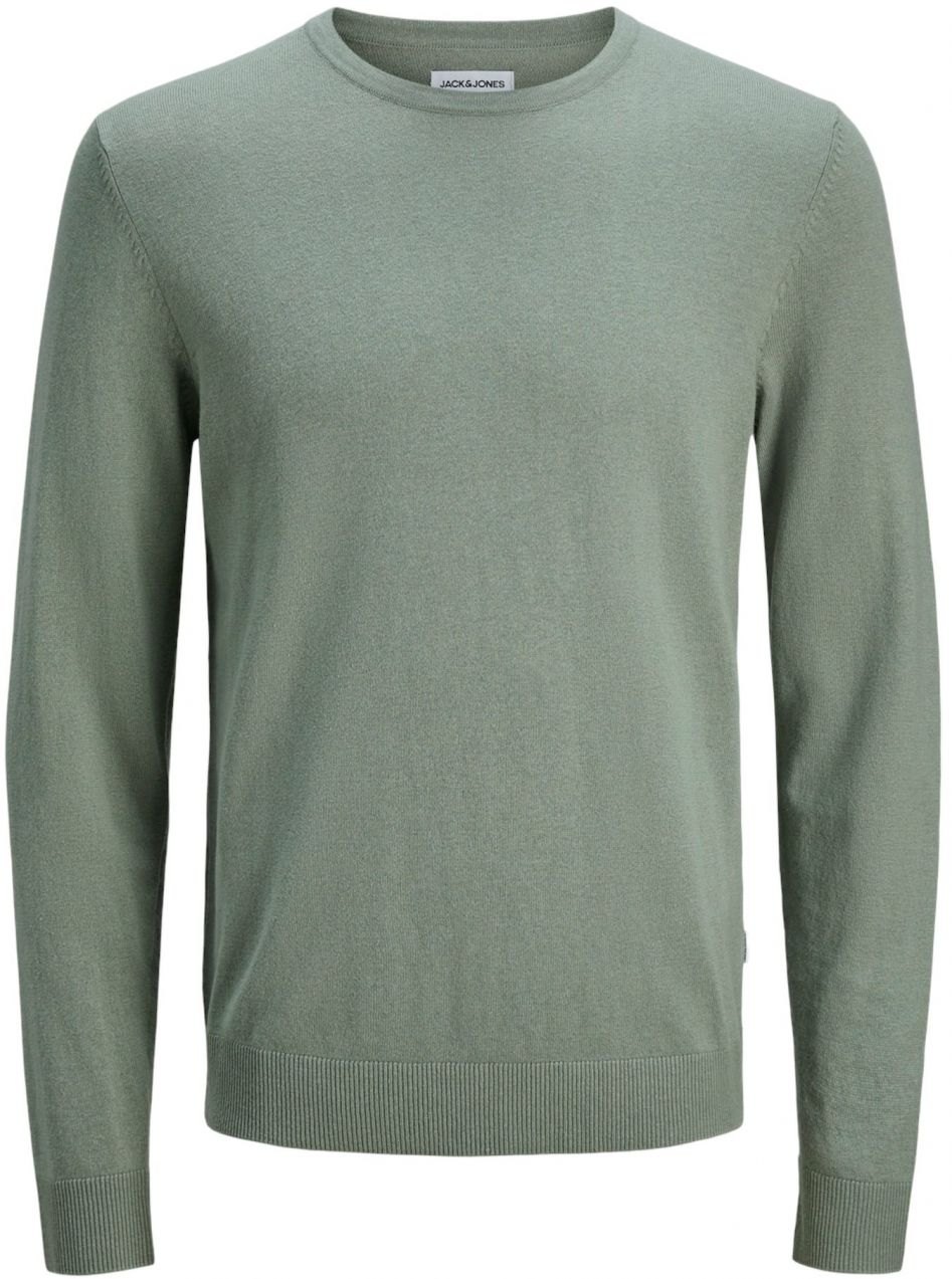 JACK & JONES Sveter 'JJEEmil'  pastelovo zelená