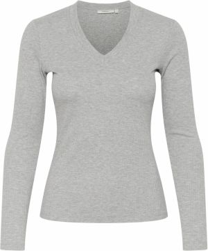 InWear Tričko 'Dagna'  sivá melírovaná