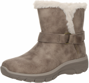 SKECHERS Snehule 'EASY GOING - DREAMERS MOVE'  tmavošedá / šedobiela