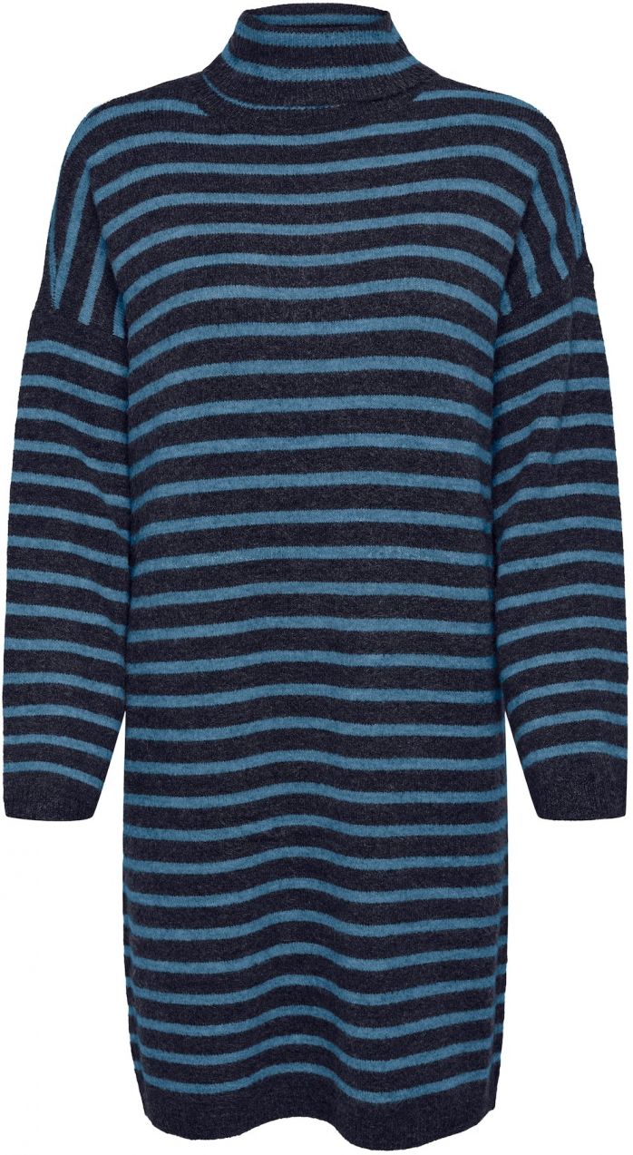 ONLY Pletené šaty 'Talio'  tmavomodrá / azúrová