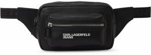 KARL LAGERFELD JEANS Ľadvinka  čierna / biela