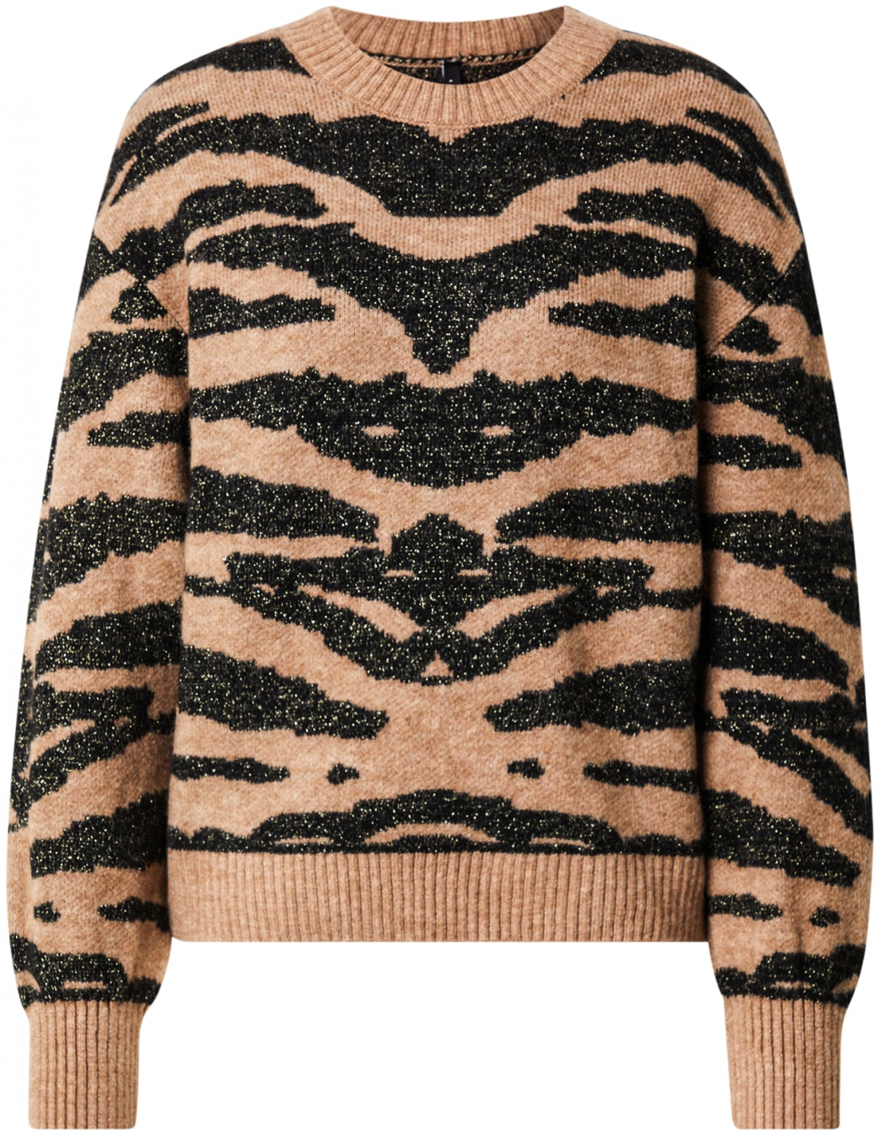 ONLY Sveter 'ONLAMBER'  hnedá / čierna