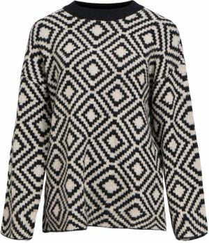 OBJECT Sveter 'OBJDiana'  svetlobéžová / čierna