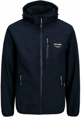 JACK & JONES Prechodná bunda 'JJTheo'  tmavomodrá / biela