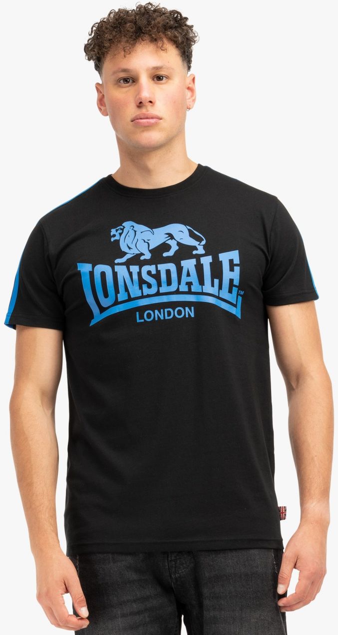LONSDALE Tričko ' HENCONNER '  modrá / čierna