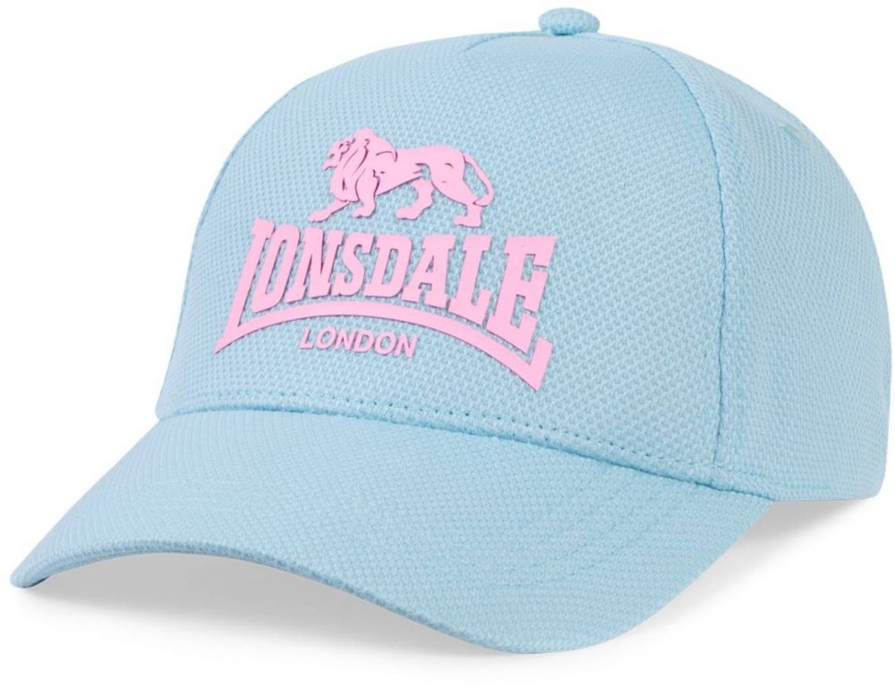 LONSDALE Čiapka 'BECKBURY'  svetlomodrá / pastelovo ružová