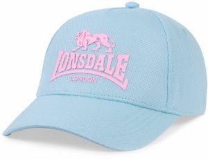 LONSDALE Čiapka 'BECKBURY'  svetlomodrá / pastelovo ružová