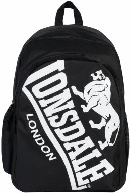 LONSDALE Batoh 'ASTBURY'  čierna / biela