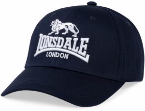 LONSDALE Čiapka 'SALFORD'  námornícka modrá / biela