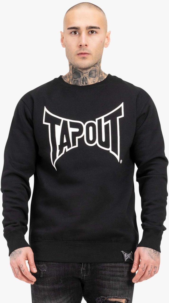 Tapout Mikina 'MARFA'  čierna / biela