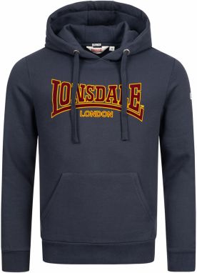 LONSDALE Mikina  námornícka modrá / oranžová
