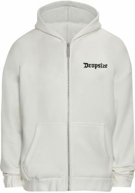 Dropsize Tepláková bunda  čierna / biela