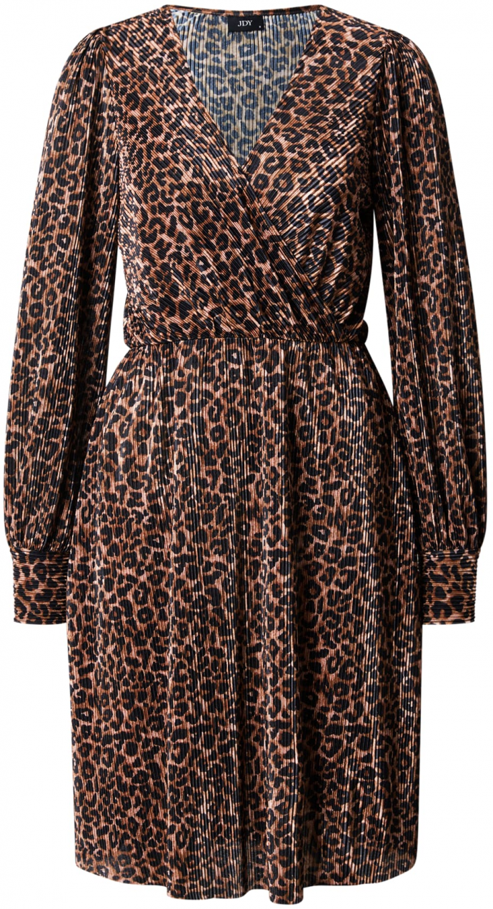 JDY Šaty 'JDYVIA'  béžová / žltohnedá / mokka