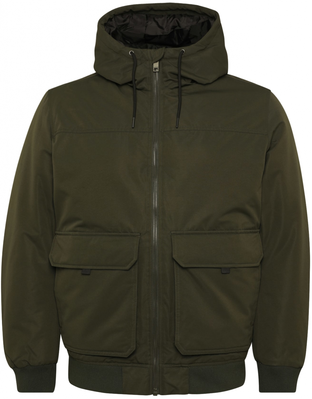 JACK & JONES Zimná bunda 'JJCONSTRUCT'  jedľová