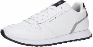 TOMMY HILFIGER Nízke tenisky 'NEW RUNNER'  námornícka modrá / svetlosivá / čierna / biela