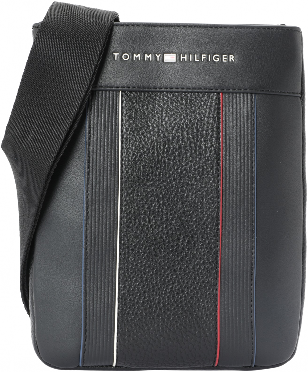 TOMMY HILFIGER Taška cez rameno 'FOUNDATION'  zmiešané farby / čierna
