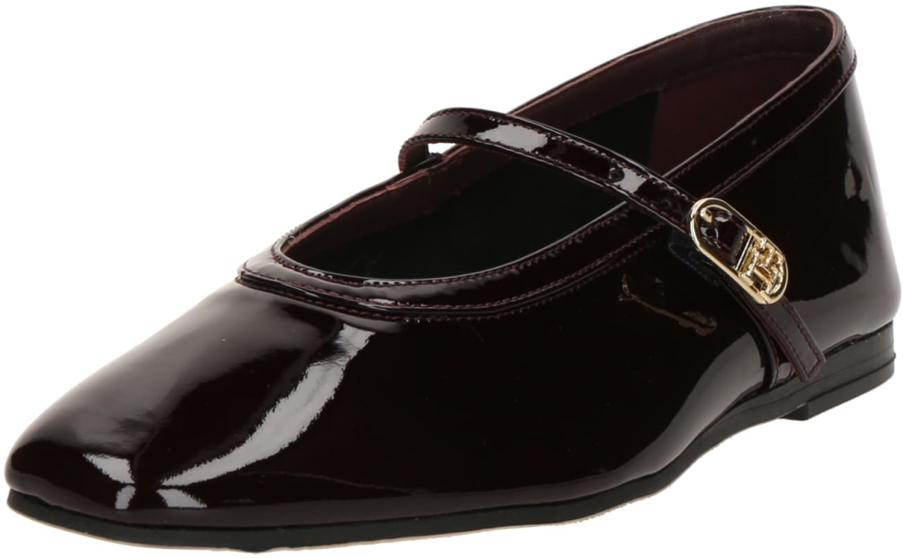 TOMMY HILFIGER Baleríny  tmavohnedá