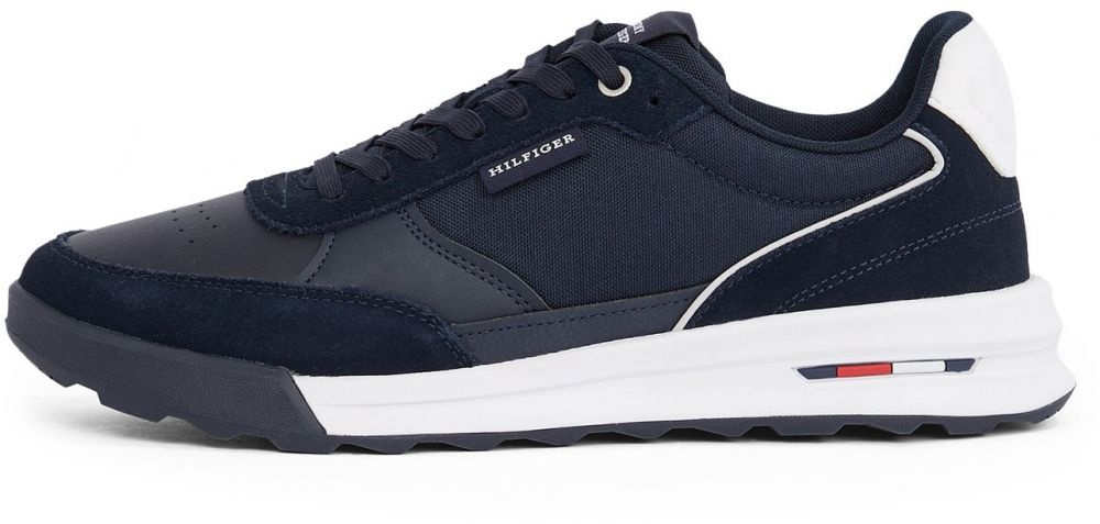 TOMMY HILFIGER Nízke tenisky 'Classic'  námornícka modrá / biela