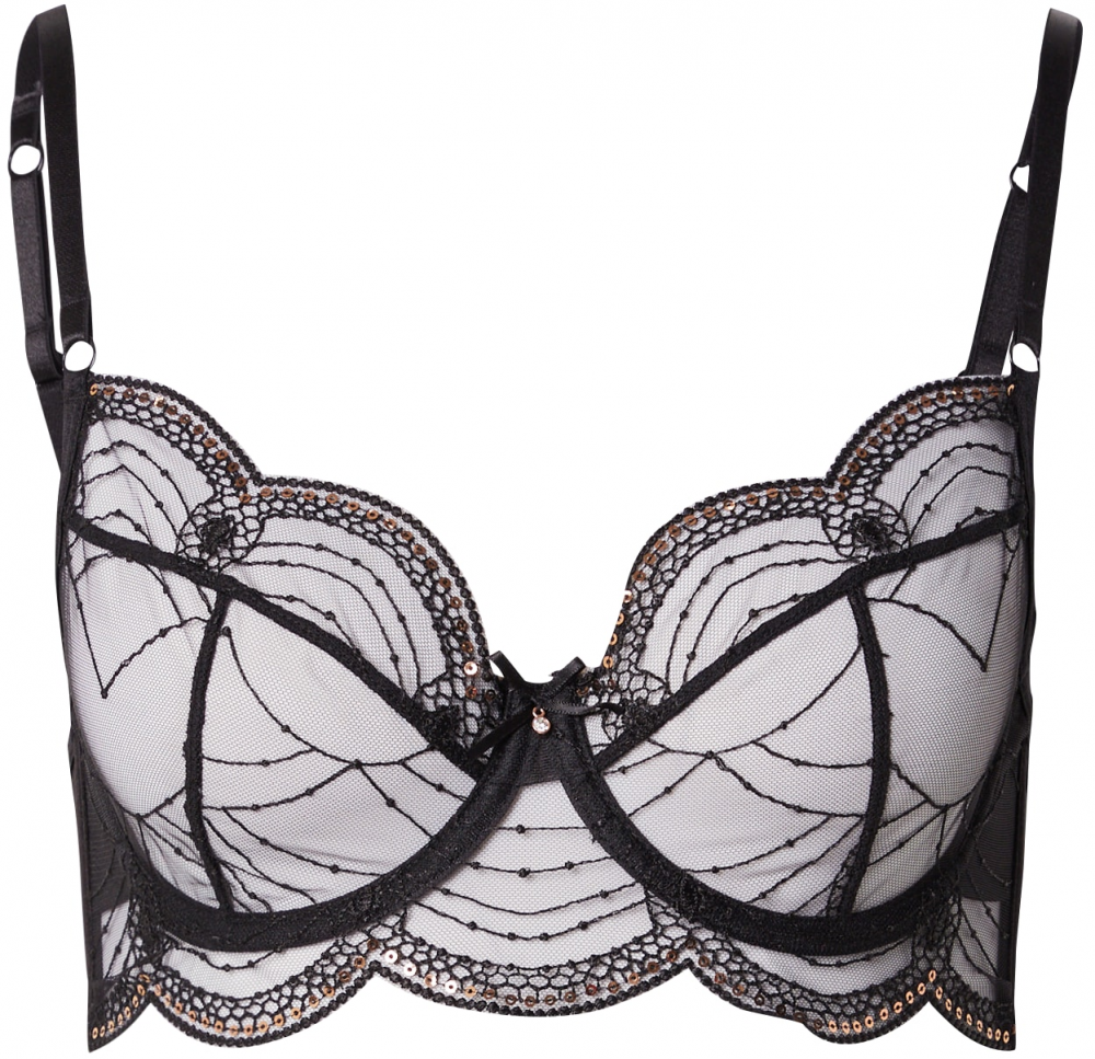 Hunkemöller Podprsenka 'Ruby'  čierna