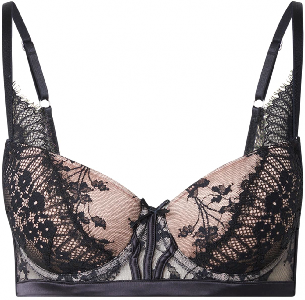 Hunkemöller Podprsenka 'Daphne'  telová / čierna