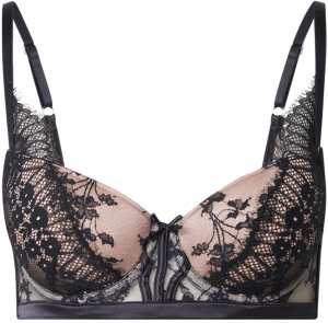 Hunkemöller Podprsenka 'Daphne'  telová / čierna