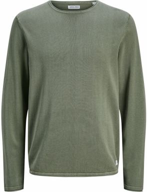 JACK & JONES Sveter 'JJLeo'  olivová