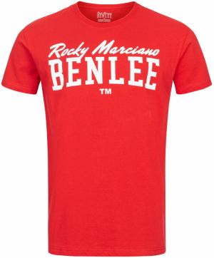 Benlee Tričko 'LOGO'  červená / biela