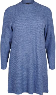 Zizzi Pletené šaty 'Cacomfy'  kráľovská modrá