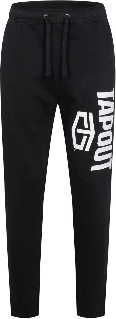 Tapout Športové nohavice  čierna / biela