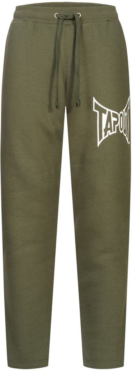 Tapout Športové nohavice  olivová / biela