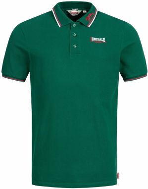 LONSDALE Tričko  zelená / červená / biela