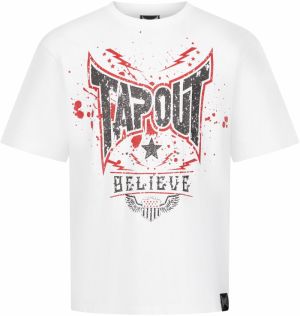 Tapout Tričko 'DOYLEN '  červená / čierna / biela