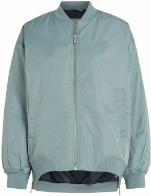 Calvin Klein Jeans Prechodná bunda  modrosivá